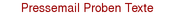 Pressemail Proben Texte